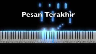 Pesan Terakhir - Lyodra | Piano Tutorial by Andre Panggabean