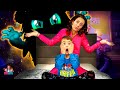 DeeDee Teaches Matteo Not to be Scared of the Dark | Funny Video For Kids