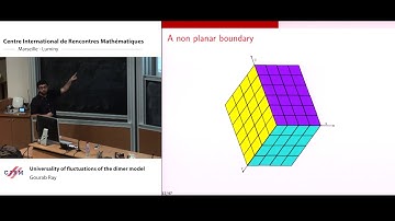 Gourab Ray : Universality of fluctuations of the dimer model