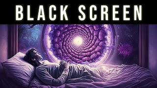 Lucid Dream Into The Unknown | Lucid Dreaming Theta Waves Black Screen Sleep Music For Lucid Dreams