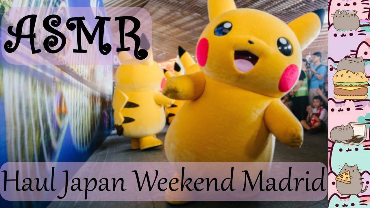 ASMR (Español): Haul Japan Weekend Madrid 2018