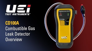 UEi CD100A Combustible Gas Leak Detector Overview