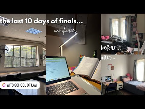 uni diaries 📚💫🩷: studying, burn out, apartment viewing, mukbangs, cleaning