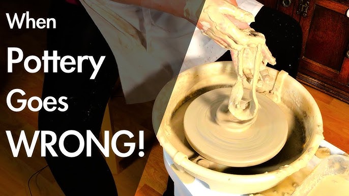 Air Dry Clay on The Potters Wheel 