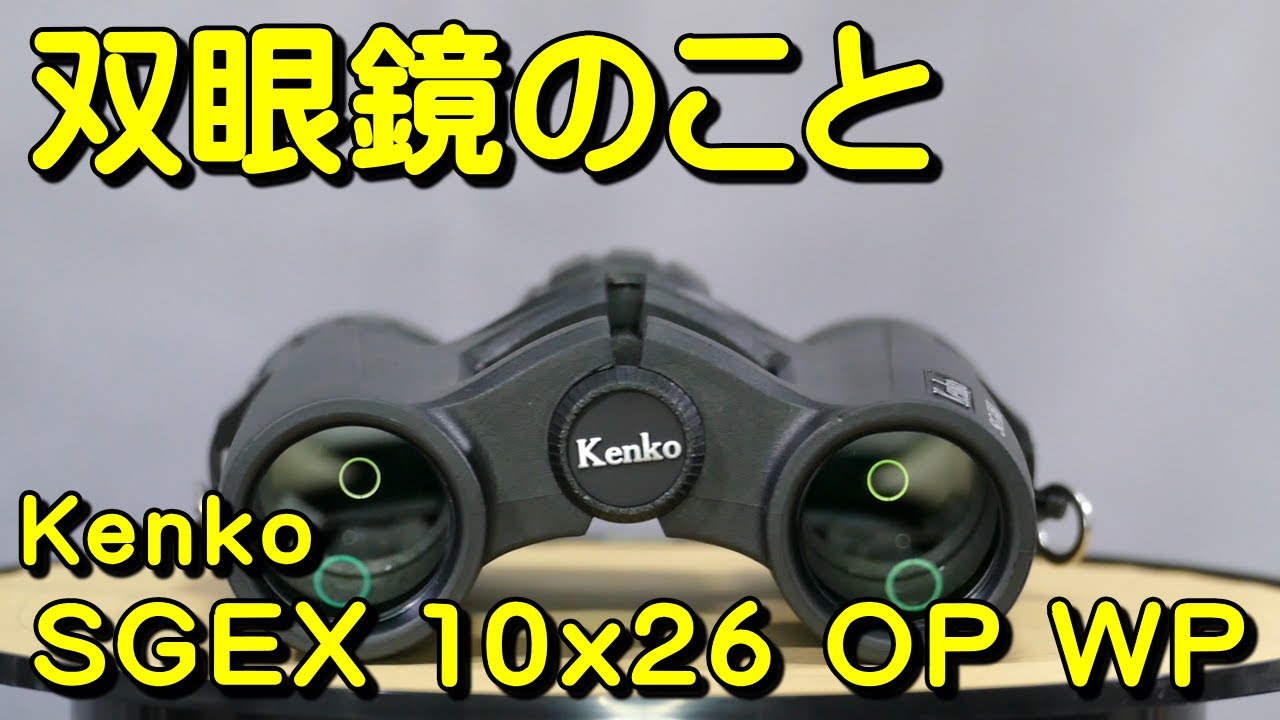 高速配送 Kenko 双眼鏡 コンサート用 SGEX ダハプリズム式