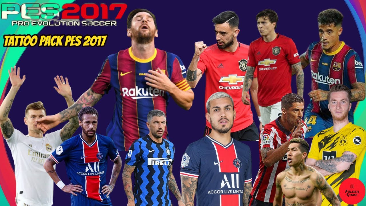 PES 2017 New Lite Addon T99 Tattoo Pack Unofficial  PESNewupdatecom   Free Download Latest Pro Evolution Soccer Patch  Updates