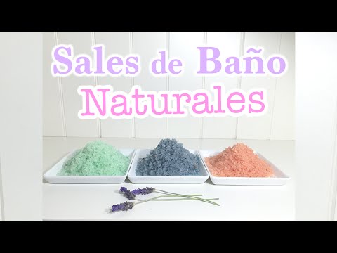 Video: Cómo Hacer Sal De Baño