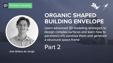 Learn how to design an organic shaped building envelope (Heydar Aliyev centre) - Part 2