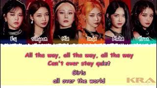 EVERGLOW - Pirate ( Karaoke Lyrics With Vocal )