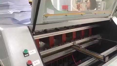 UTHQA4 4 Jumbo Roll Automatic A4 A3 A5 Copy Paper Cutting Sheeting Machine with Automatic Packer