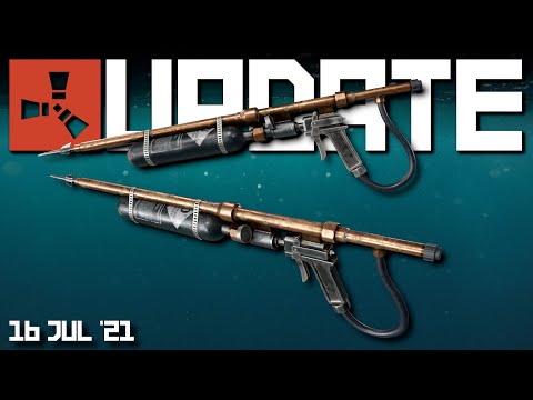 Spearguns, Sharks & Torpedoes! | Rust Update 16th July 2021