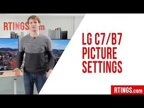 LG C7 / B7OLED画像設定-RTINGS.com