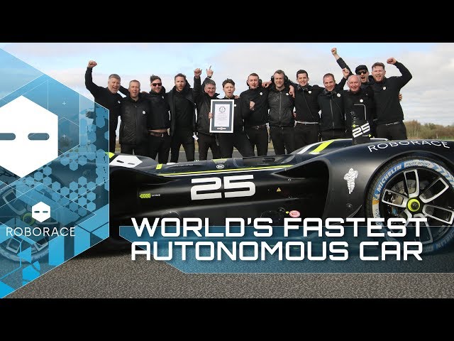 Robocar: Watch the world's fastest autonomous car reach its record