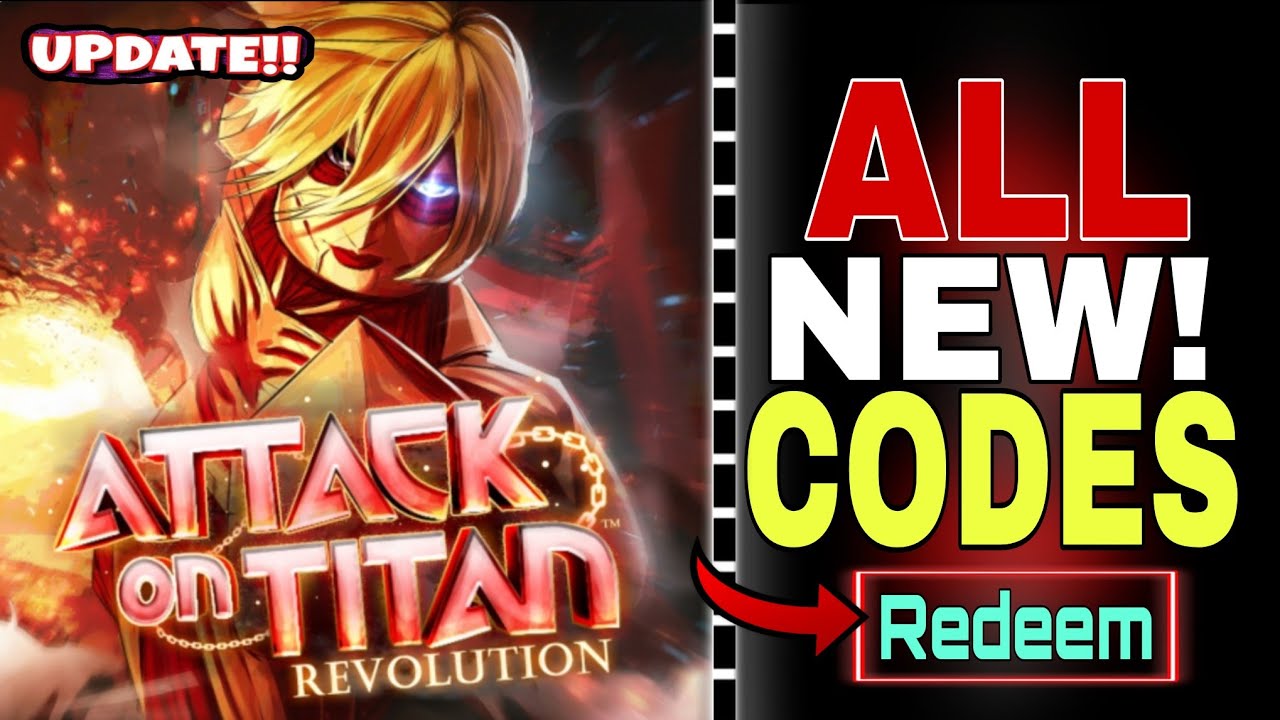 ALL NEW!✅ATTACK ON TITAN REVOLUTION ROBLOX CODES 2026 - ATTACK ON TITAN REVOLUTION CODES [ROBLOX]