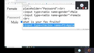 CIT College of information technology dera ismail khan online classes html csss topic form elements screenshot 3