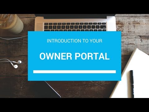 Owner Portal Introduction