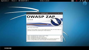 Scanning Website for Vulnerabilities Using #OWASP-ZAP - #KaliLinux