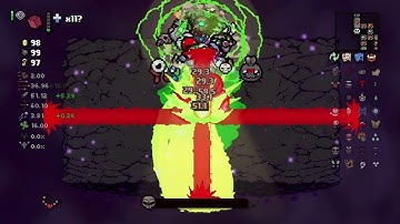 My Most Insane The Binding of Isaac Run ever.