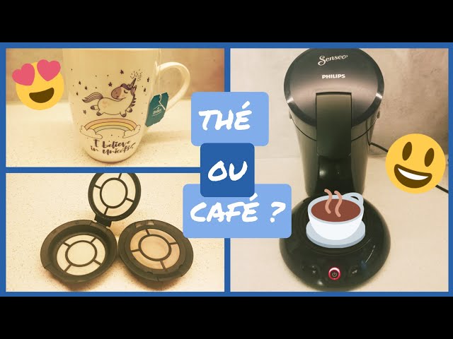 🌸2 FAÇONS ORIGINALES d'utiliser sa machine SENSÉO🌸#thé #café