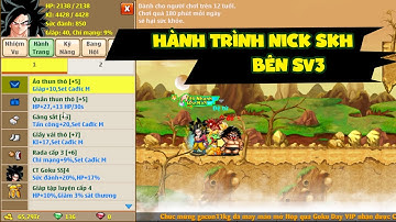 Ngọc Rồng Online - Bất Ngờ Được Fan Bắt Đầu Tư Nick Sét Kích Hoạt M