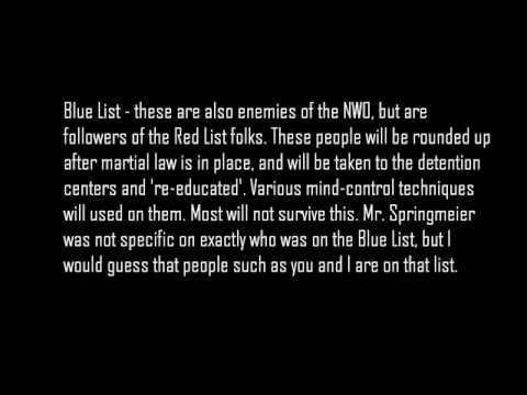 FEMA List- Red, Blue, or Yellow stickers...Which one do they Identify you with?