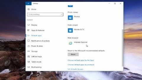 How To Make Internet Explorer Default Browser In Windows 10