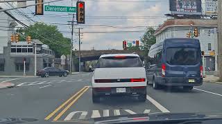 New Jersey Midday Road Trip Navigation Elizabeth Avenue Connecting Lyons Avenue to Parkway.