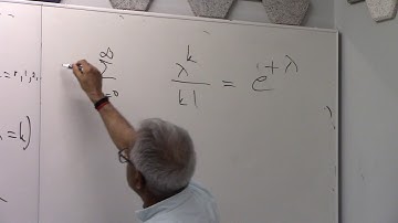 Pillai: Grad Probability Lect. 4B  Mean and Variance of Gaussian and Poisson Random Variables
