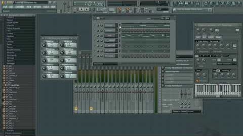 Tutorial : Fruity Loops - Piano Roll, Step Sequencer, Channel Settings (Part 1)