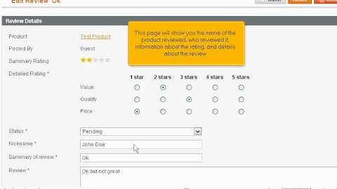 How to manage product reviews and ratings in Magento Commerce - Magneto Tutorial