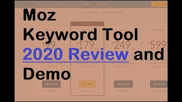 Moz Review and Demo (keyword research tool)