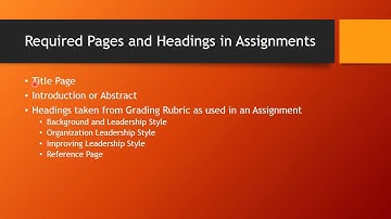 Using the Grading Rubric to Develop an Assignment