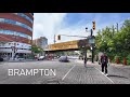 BRAMPTON Ontario - Walking to Dangerous area Brampton North 4K🇨🇦 Canada