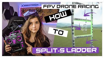 Hoe je een ladder splitst - FPV-truc tutorial | MaiOnHigh