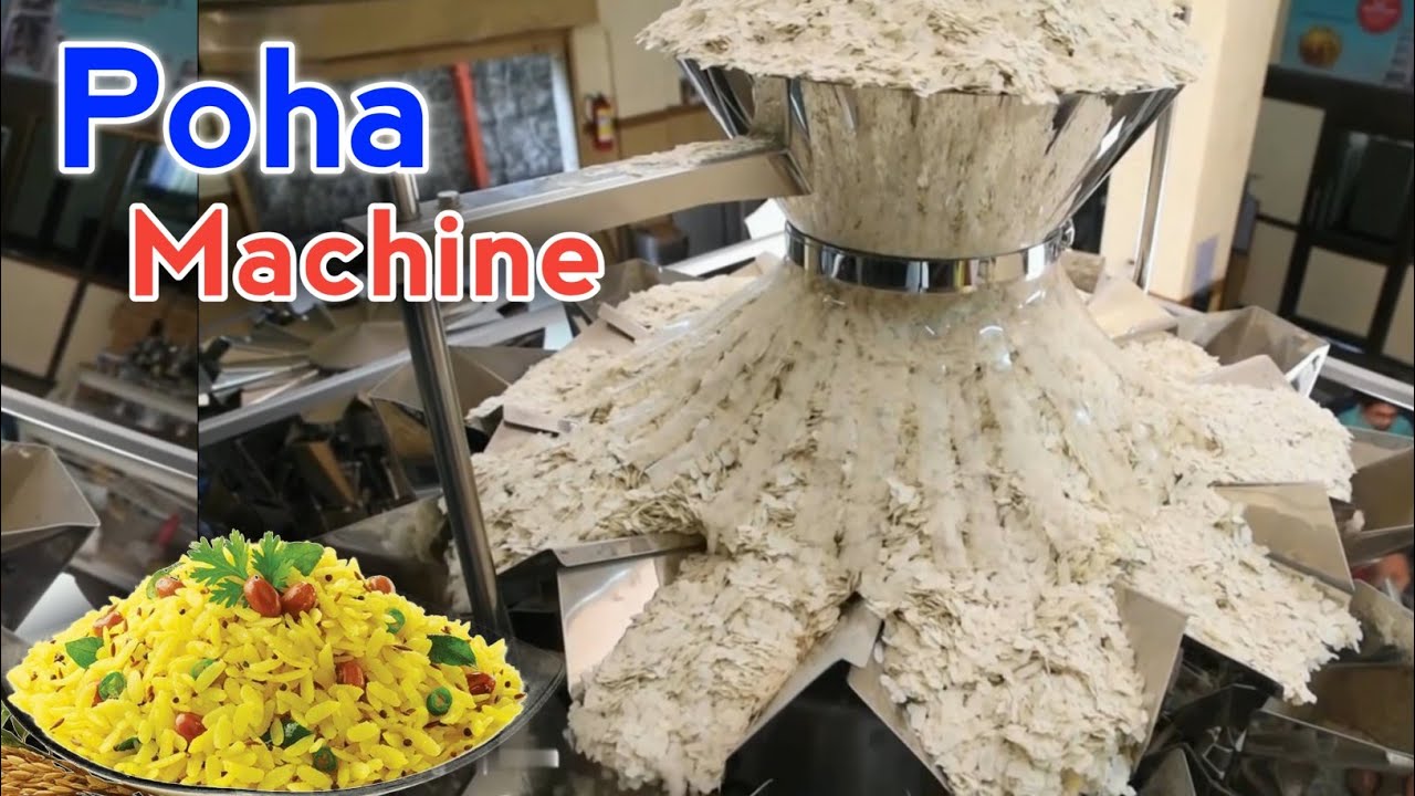 Poha making machine discount
