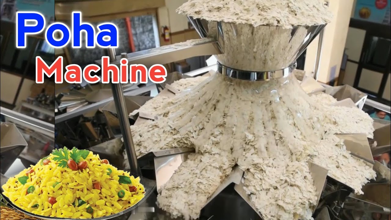 Poha Making Machine  Automatic Poha Machine  Business Ideas