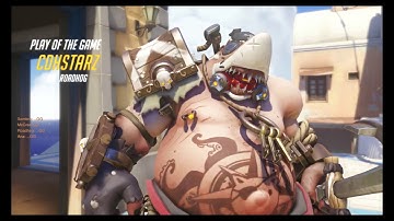 Torby Go Down The Hole (Roadhog custom game highlight - Overwatch)