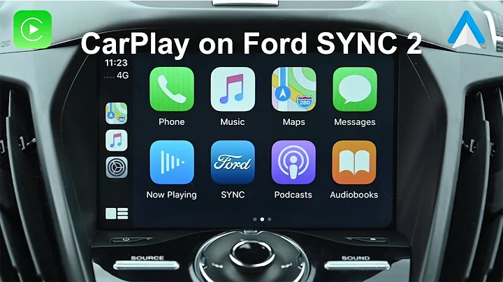 Ford & Lincoln Sync 2 Apple CarPlay & Android Auto Demo - Easy to Upgrade!