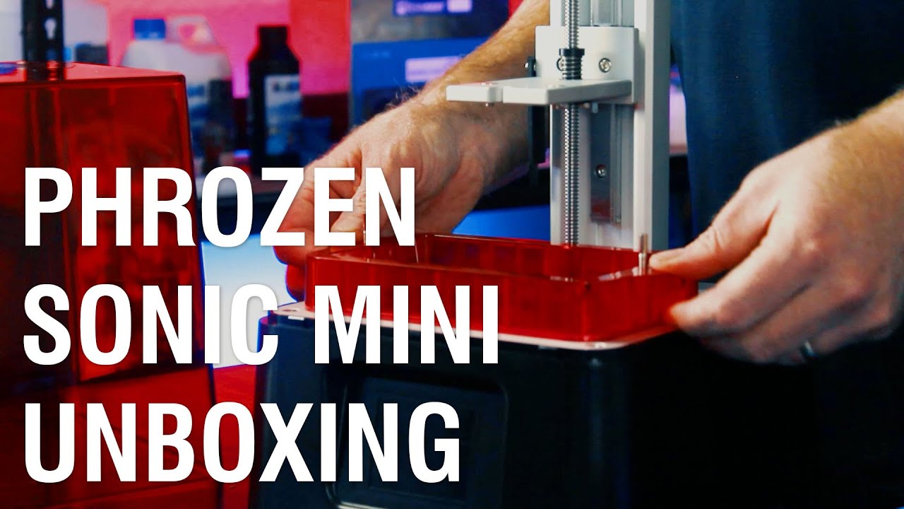 Phrozen Sonic Mini Unboxing & Printing
