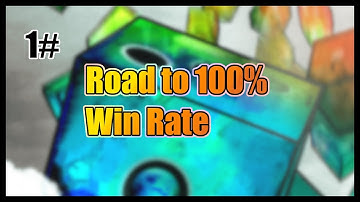1 Road to 100 Win Rate (Random Dice)