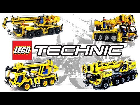 LEGO Technic Cranes – ПЯТЬ ЛЕГО Техник кранов – какой КРУЧЕ?