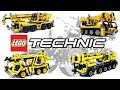 LEGO Technic Cranes – ПЯТЬ ЛЕГО Техник кранов – какой КРУЧЕ?