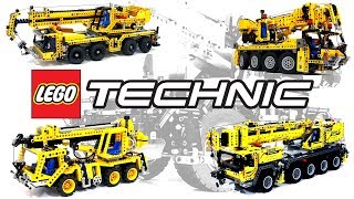 LEGO Technic Cranes - ПЯТЬ ЛЕГО Техник кранов - какой КРУЧЕ?