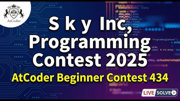 AtCoder Beginner Contest 434 Live Solve | Rank 1828 (4/7 Solved)