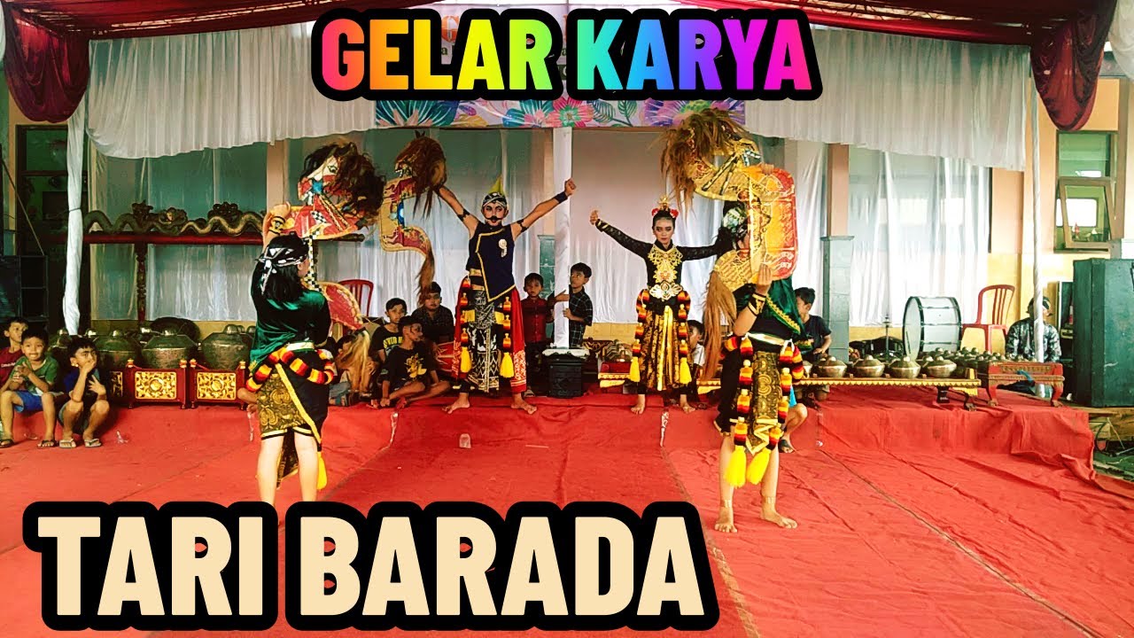 TARI BARADA NUSANTARA ... GELAR KARYA ... SDN 1 GLAPANSARI