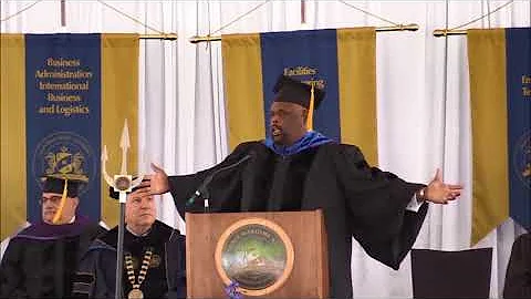 Dr Rick Rigsby Speaker,  at the Cal Maritime Comme...