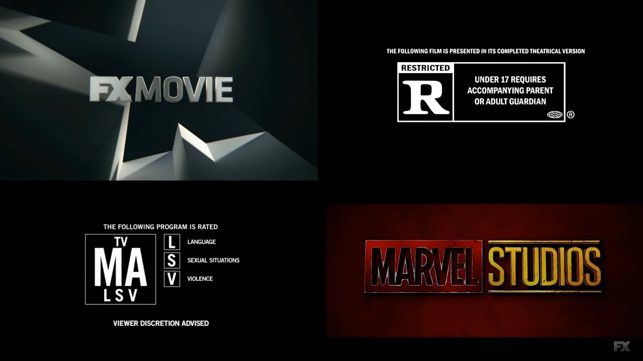 Rated R Screen Wiki FX Movie logo & Rated R/TV-MA-L-S-V Warning Screen - YouTube