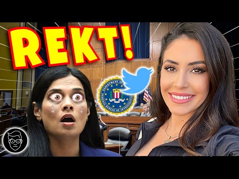 Anna Paulina Luna FLAMES Fired Twitter Marxists — Drops BOMBSHELL PROVING government COLLUSION 🔥