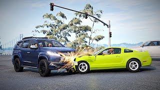 BeamNG Drive - Dangerous Driving and Accidents #51