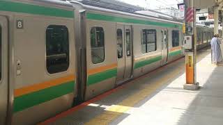 E231系1000番台横コツK-16編成横浜駅発車